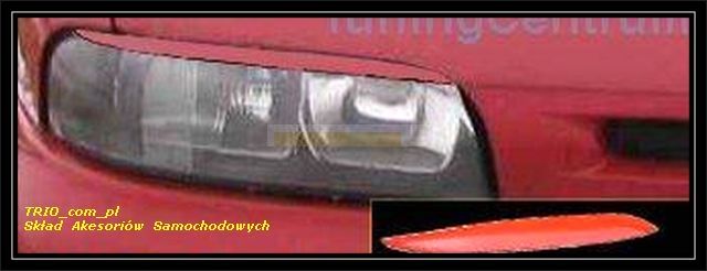Brewki na reflektory, na lampy przednie do samochodu Fiat Bravo I -607900 ABS