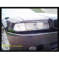 Brewki na reflektory, na lampy przednie do samochodu BMW E-38 Seria 7 -309900 ABS
