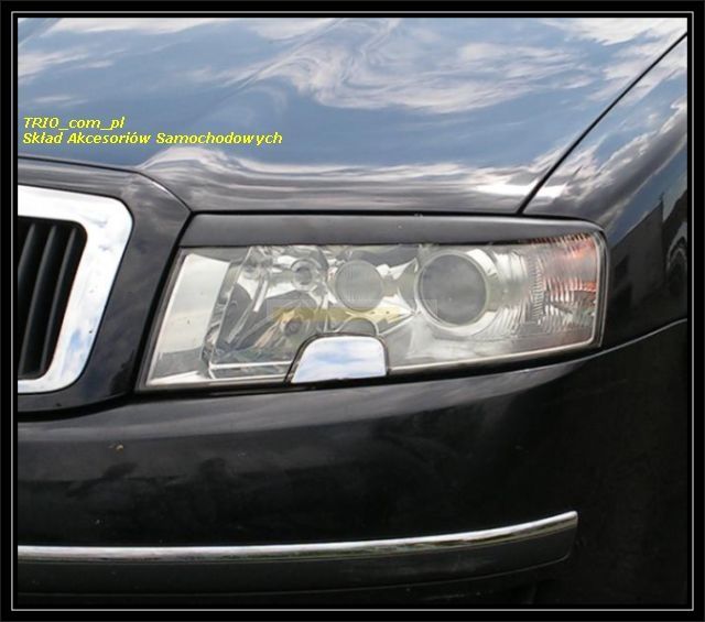 Brewki na reflektory, na lampy przednie do samochodu Skoda Superb I -1606900 ABS