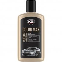 COLORMAX 250ml Czarny wosk mleczko koloryzujące do karoserii na samochód do pielęgnacji lakieru