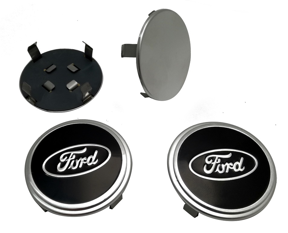Dekielki aluminiowe do Forda rozmiar 59mm, 4 szt dekielków