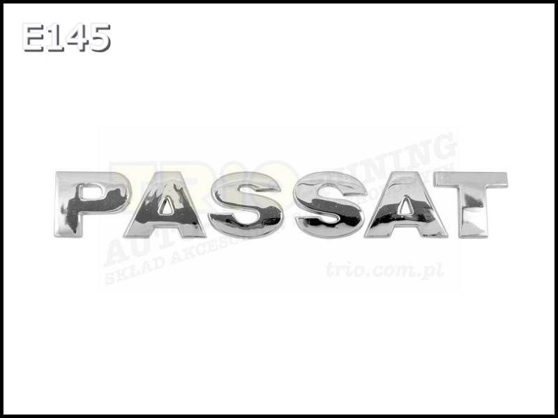 Emblemat, logo, napis Passat B5, emblematy samochodowe na