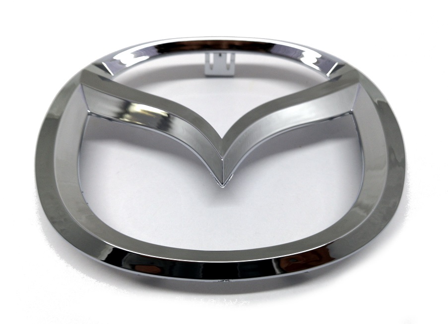 Emblemat z ABS chromowany na przedni grill do Mazdy Mazda