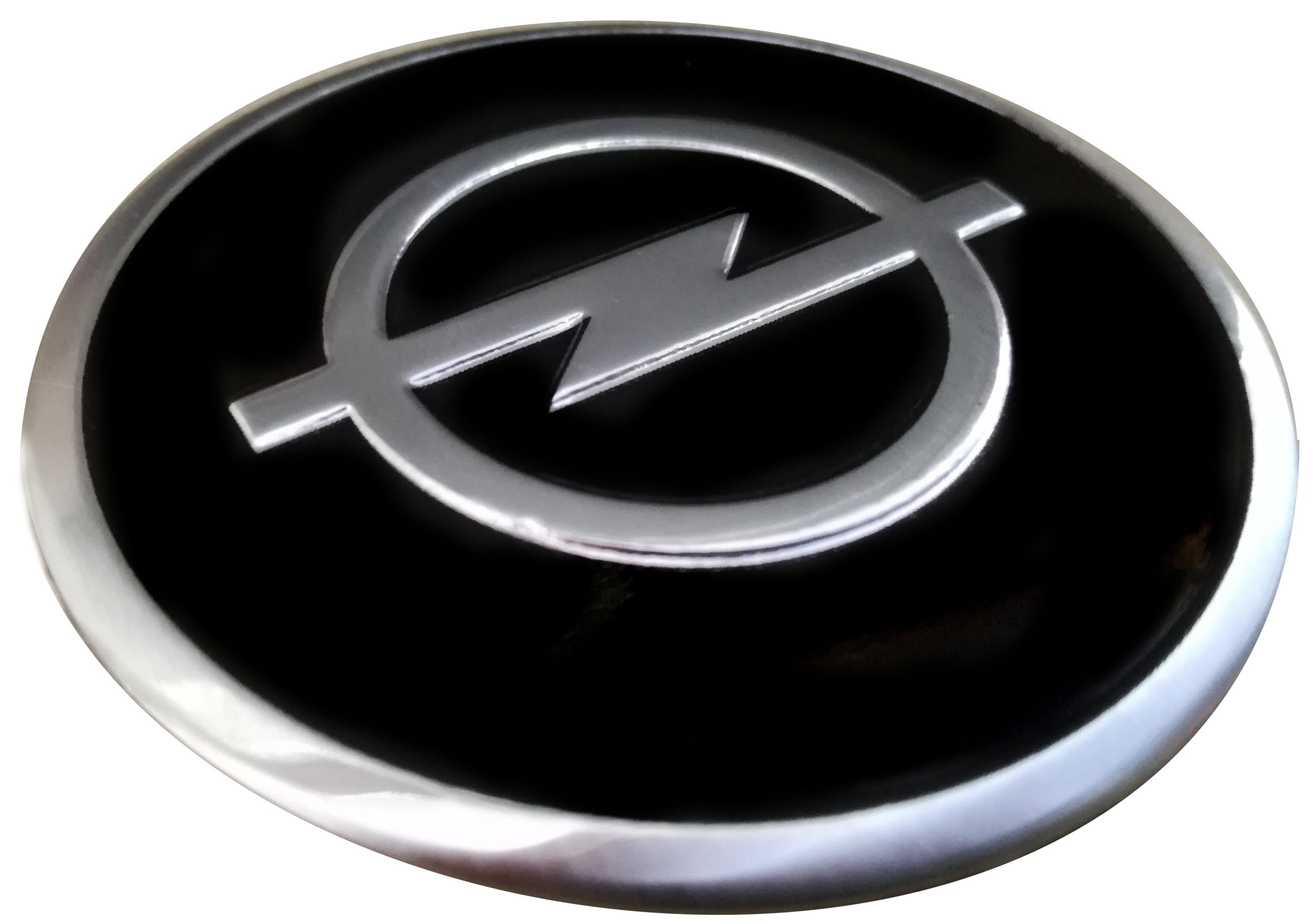 Emblematy aluminiowe do samochodu OPEL 4 sztuki, logo