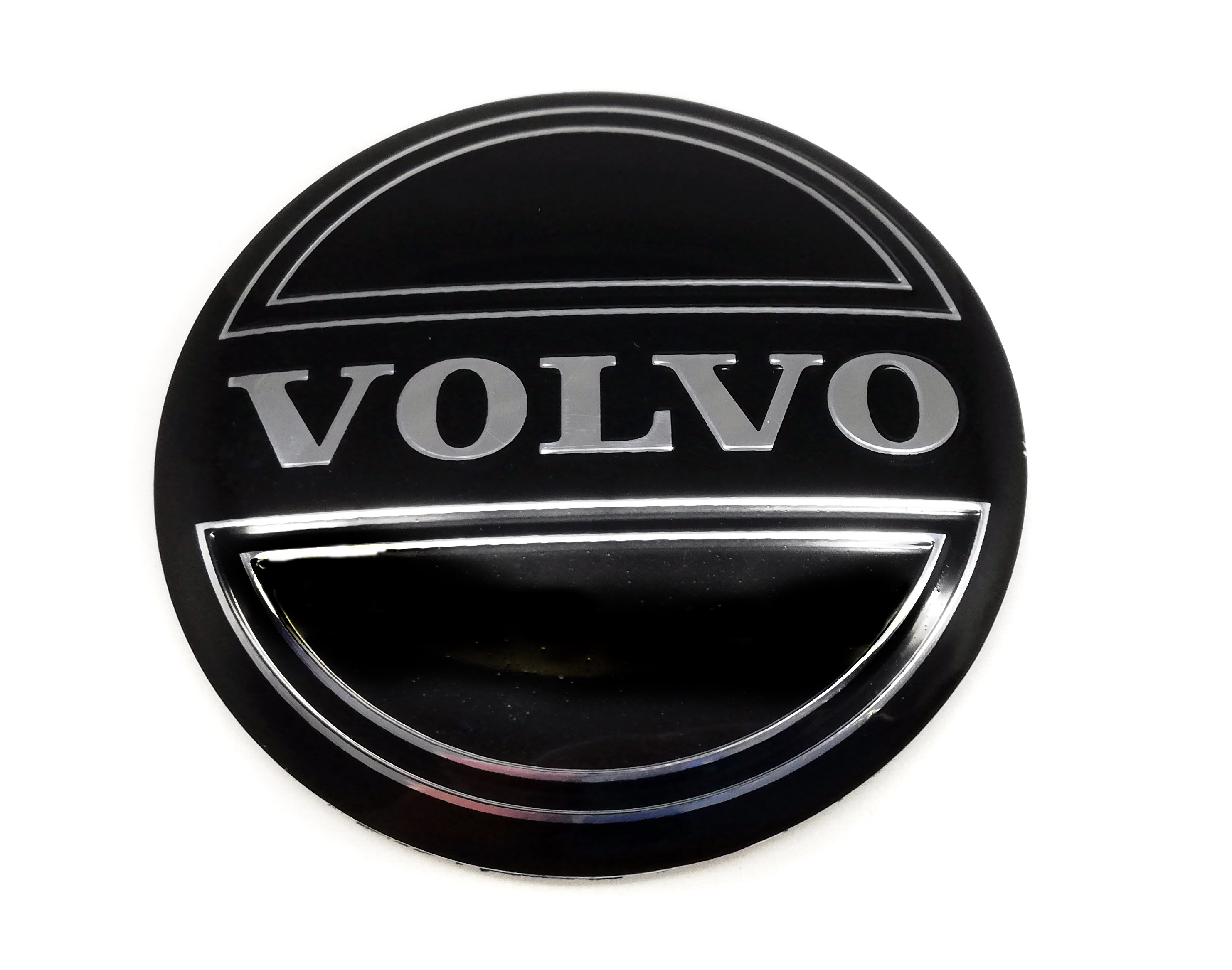 Emblematy naklejki samochodowe logo do Volvo czarny 56mm