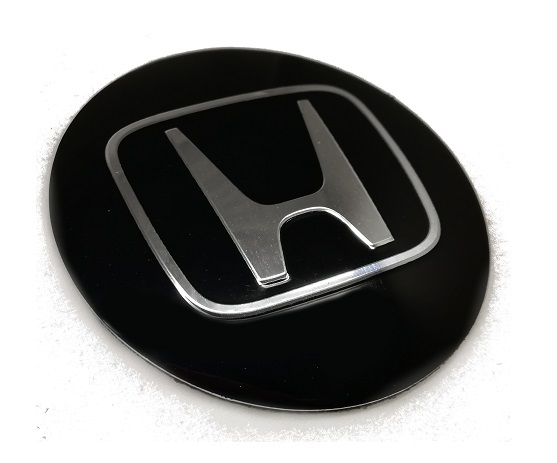 Emblematy naklejki samochodowe logo do Honda czarna 60mm