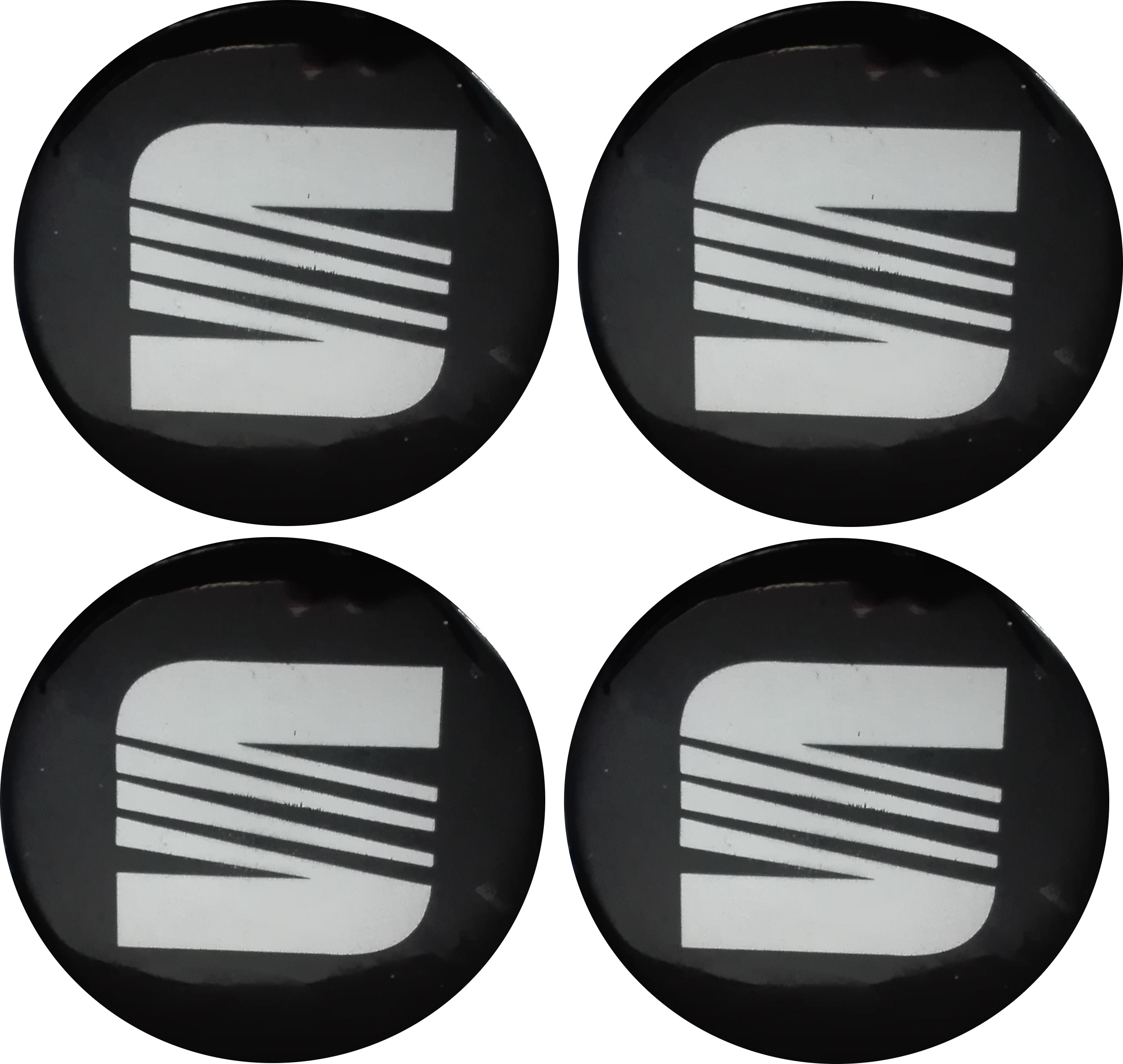 Emblematy samochodowe na kołpaki Logo Seat 70 mm Sklep