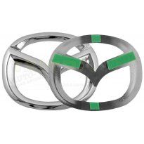 Emblemat , logo zamiennik oryginału do Mazda , emblemat  samochodowy na karoserię