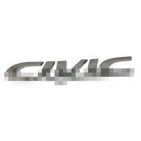 Emblemat napis CIVIC na tył  na karoserię do samochodu HONDA ,zamiennik , E534