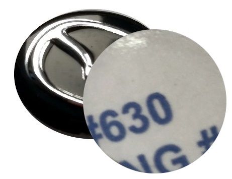 Emblemat znaczek aluminiowy do kluczyka zamiennik do Mazda , reperaturka do pilota 