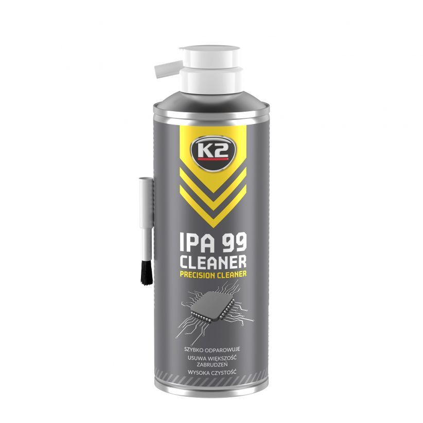 IPA 99 CLEANER 400ml K2 - do czyszczenia optyki i elektroniki, Alkohol Izopropylowy