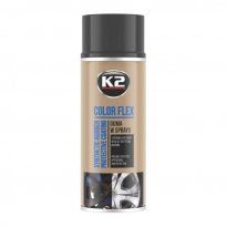 K2 Color Flex czarny mat 400 ML guma w sprayu plasti spray