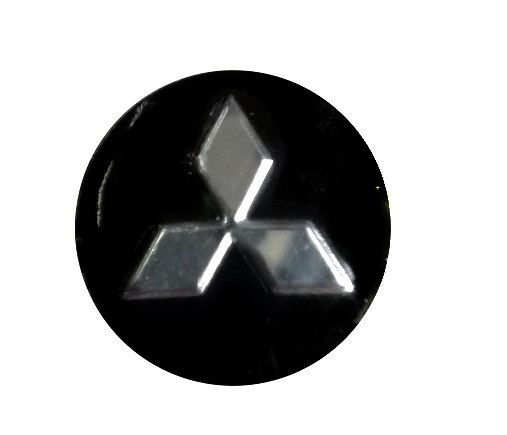 MITSUBISHI aluminiowy emblemat do kluczy , reperaturka