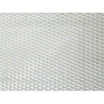 Siatka Aluminiowa srebrna Tuningowa, na wloty powietrza, atrapy, zderzak, P1S, plaster miodu, honey comb o wymiarach 100cm x 25 cm, oczka plastry 3x8mm