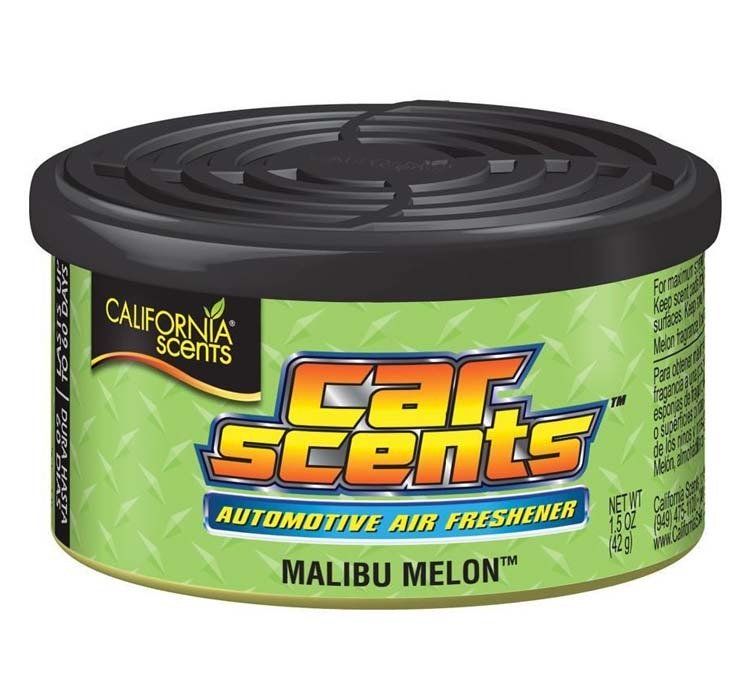 Zapach samochodowy California Scents puszka MALIBU MELON - MELON pojemność 42g