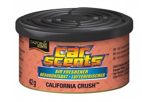 Zapach samochodowy California Scents puszka CALIFORNIA CRUSH - KALIFORNIA pojemność 42g