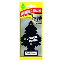 Zapach samochodowy Choinka zapachowa WUNDER-BAUM Black Classic, samochodowa zawieszka, odświeżacz powietrza, tree, Wunder Baum